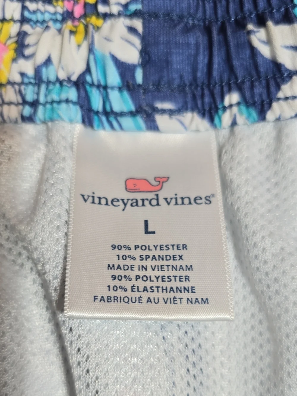 Vineyard Vines Chappy Tropical Print Swim Trunks 7